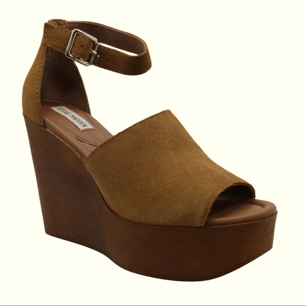 Steve Madden Womens Wedged Sandals
